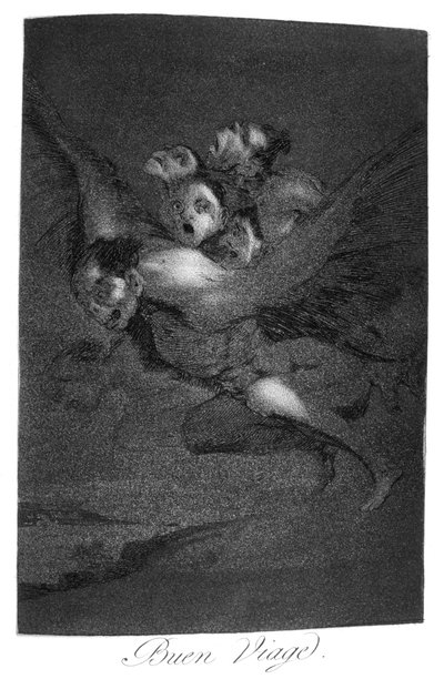 Gute Reise, 1799 von Francisco de Goya