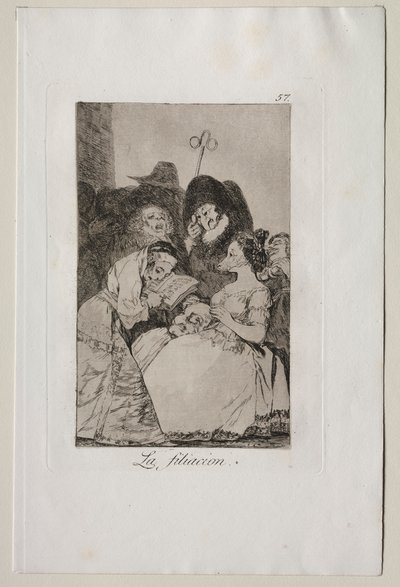 Caprichos: Die Abstammung von Francisco de Goya