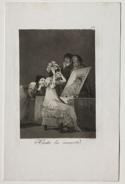 Caprichos: Bis zum Tod von Francisco de Goya