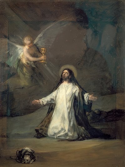 Christus am Ölberg von Francisco de Goya