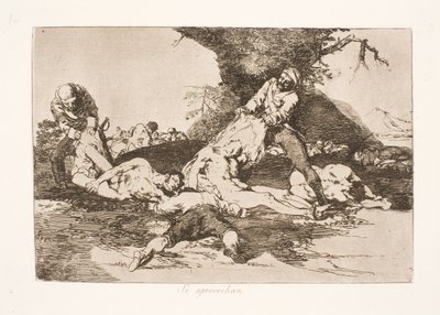 Sie kleiden sich ein (16) von Francisco de Goya