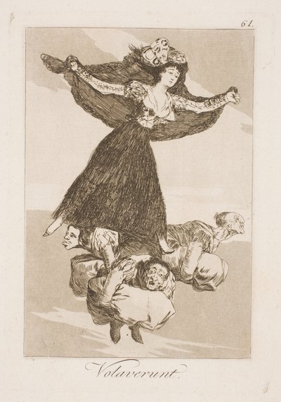 Sie sind weggeflogen von Francisco de Goya