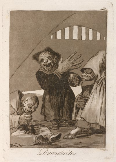 Duendecitos (Kobolde) von Francisco de Goya