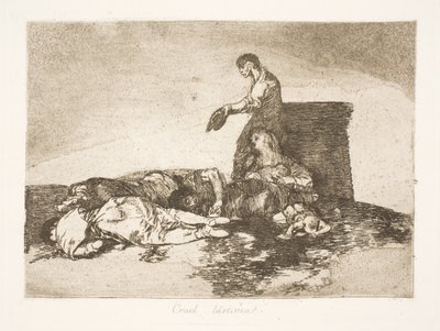 Elend! (48) von Francisco de Goya