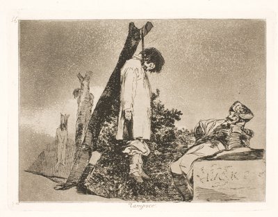 Nicht einmal das ist genug (36) von Francisco de Goya