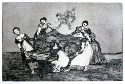 Weibliches Rätsel, 1819-1823 von Francisco de Goya
