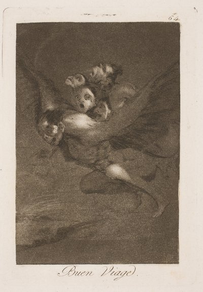 Gute Reise! von Francisco de Goya
