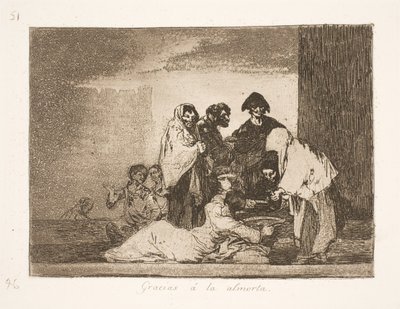 Gott sei Dank für den Hirsebrei (51) von Francisco de Goya