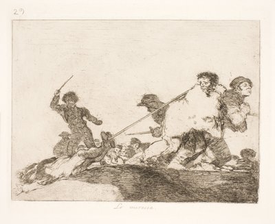 Er hat es verdient (29) von Francisco de Goya