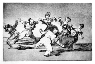 Glückliche Fantasie, 1819-1823 von Francisco de Goya