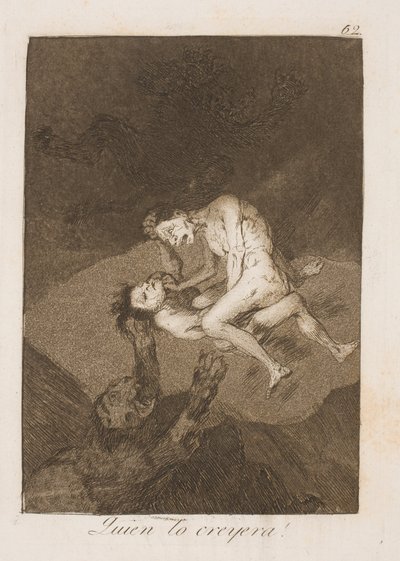 Wer hätte das gedacht! von Francisco de Goya