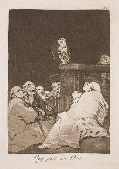 Welcher Goldschnabel von Francisco de Goya