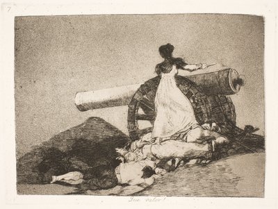 Welch ein Heldentum! (7) von Francisco de Goya