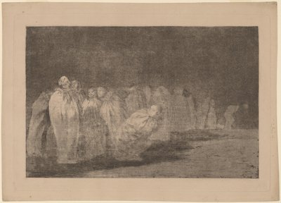 Die Männer in Säcken von Francisco de Goya