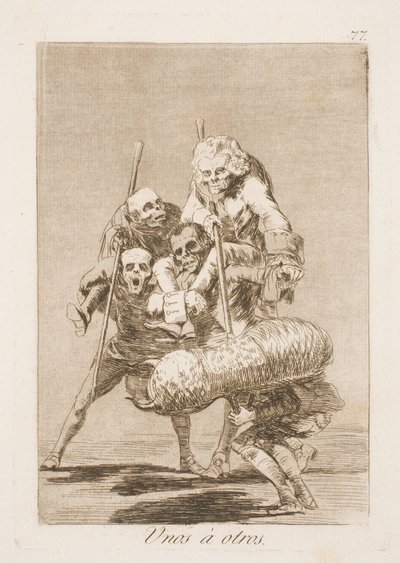 Jetzt sind sie dran von Francisco de Goya