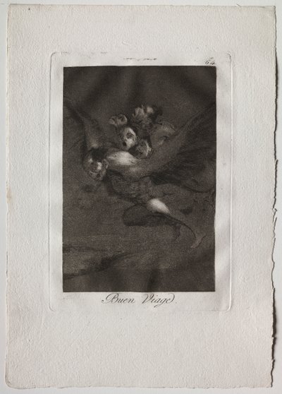 Ochenta Caprichos: Bon Voyage, 1793-1798 von Francisco de Goya