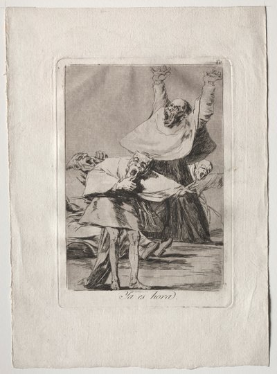 Ochenta Caprichos: Es ist Zeit, 1793-1798 von Francisco de Goya