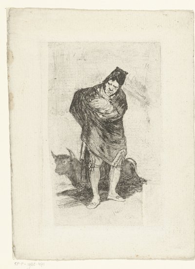 Alter Stierkämpfer von Francisco de Goya