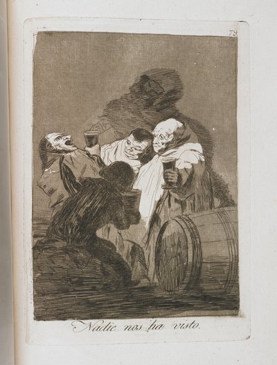 Platte aus Los Caprichos, 1797-1798 von Francisco de Goya
