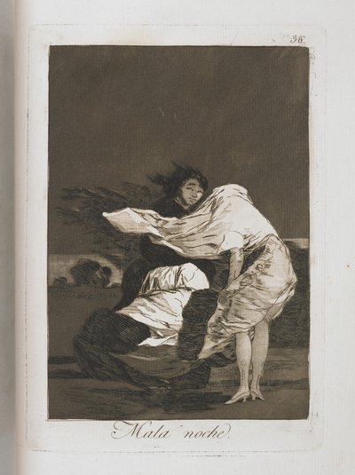 Platte aus Los Caprichos, 1797-1798 von Francisco de Goya