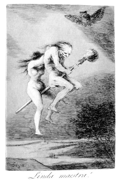 Hübsche Lehrerin!, 1799 von Francisco de Goya