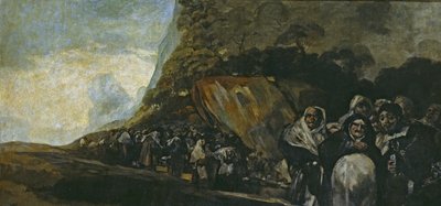 Prozession des Heiligen Amtes von Francisco de Goya