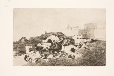 So viele - und mehr (22) von Francisco de Goya