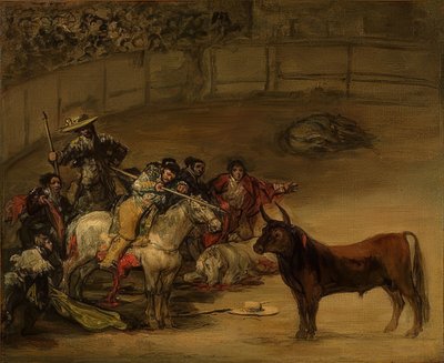 Stierkampf, Suerte de Varas von Francisco de Goya