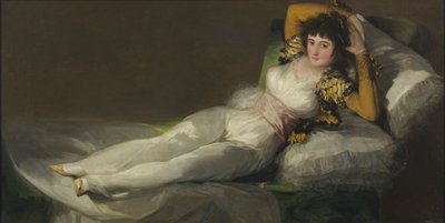 Die bekleidete Maja, um 1800 von Francisco de Goya