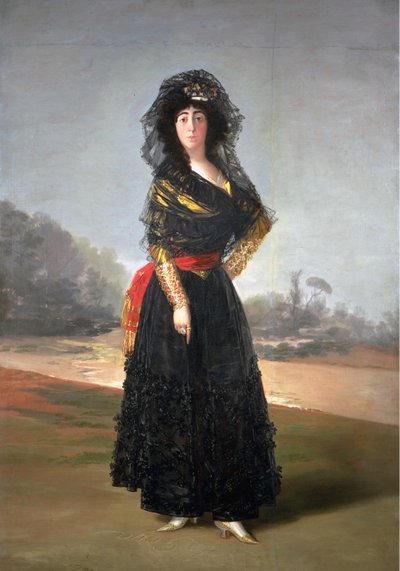 Die Herzogin von Alba von Francisco de Goya