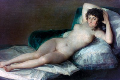 Die nackte Maja, ca. 1800 von Francisco de Goya