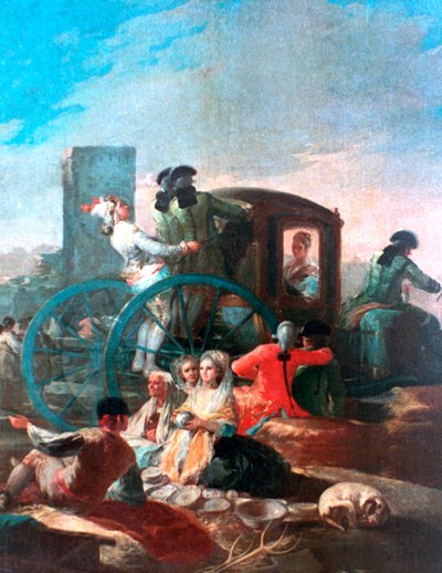 Der Töpferverkäufer, 1778 von Francisco de Goya