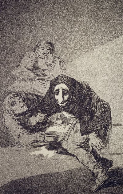 Der Schändliche Capricho Nr. 54 von Francisco de Goya