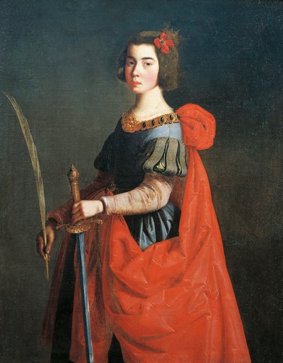 St. Katharina von Alexandria von Francisco de Zurbaran