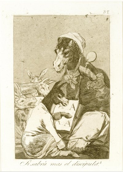 Könnte der Schüler mehr wissen von Francisco de Goya