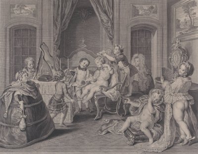 Kinderspiele Jeux des Enfants von Francois Bernard Lepicie