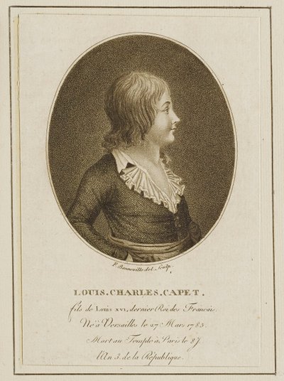 Louis Charles Capet von Francois Bonneville