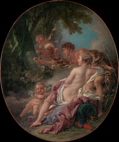 Angelica und Medoro von François Boucher