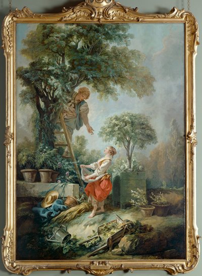 Die Kirschensammler von François Boucher