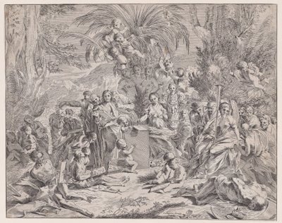 Eine Allegorie der Malerei, 17. Jahrhundert von Francois Collignon