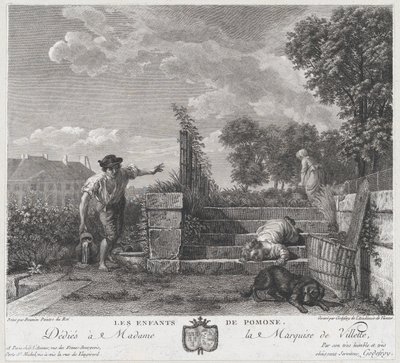 Die Kinder von Pomona, 1778 von Francois Godefroy