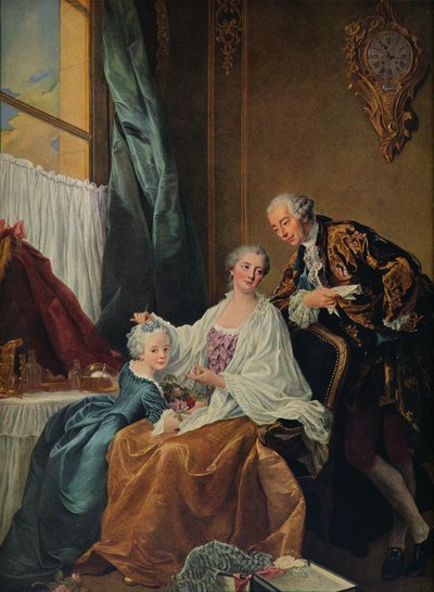 Familienporträt, 1756 von Francois Hubert Drouais