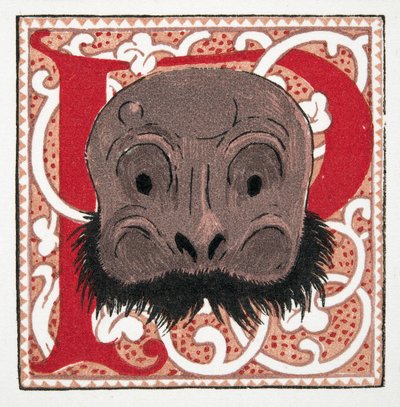 Gesichtsmaske, veröffentlicht 1922 (Pochoir-Druck) von Francois Louis Schmied