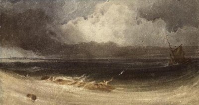 Der schiffbrüchige Seemann von Francois Louis Thomas Francia