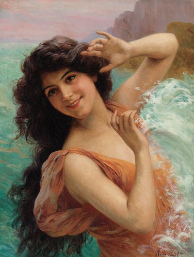 Die Wassernymphe von Francois Martin Kavel
