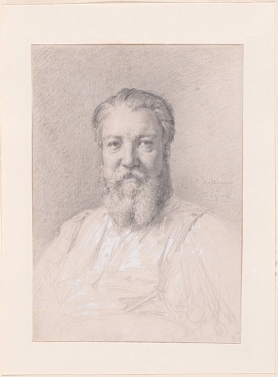 René François Armand Prudhomme von Francois Nicolas Chifflart