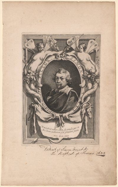 Porträt von Simon Vouet von Francois Perrier