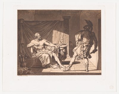 Marius in Minturnae, ca. 1796-1800 von Francois Xavier Fabre