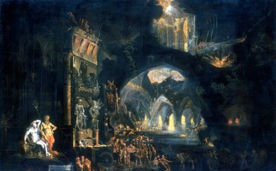 Die Unterwelt, ca. 1613-ca. 1644 von Francois de Nome
