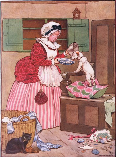 Old Mother Hubbard, 1930er Jahre von Frank Adams